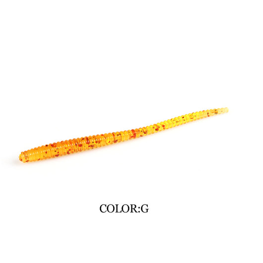 Señuelo de Larva 8cm Acción Suave con Sal - Monocolorado - Image 10