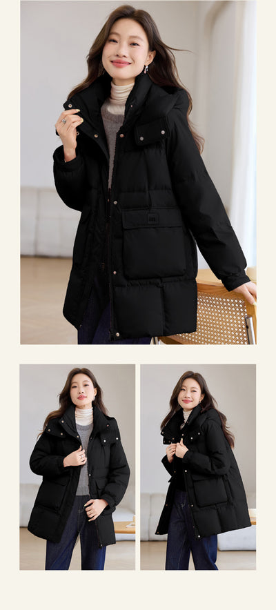 Chaqueta Acolchada Casual Holgada - Protección Térmica Elegante - Image 15