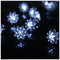Blanco Puro 20 Luces Energía Solar