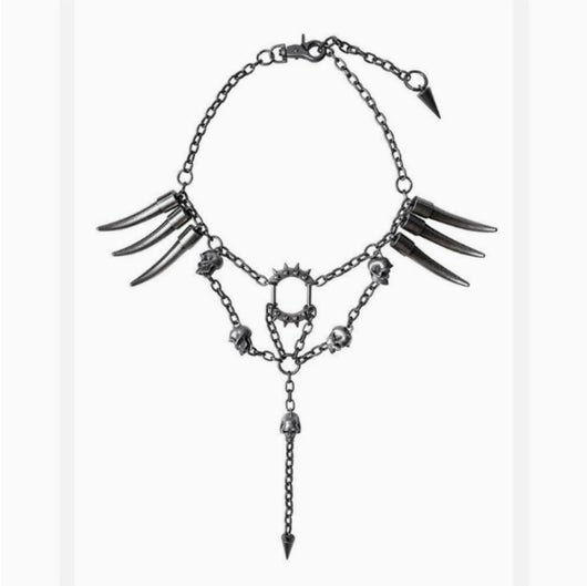 Collar Tribal Vintage Distressed Estilo Postapocalíptico - Image 11