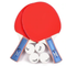 Raqueta de Tenis de Mesa para Principiantes - Agarre Horizontal Profesional
