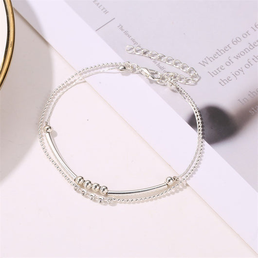 Pulsera de Abalorios Dobles Europeos y Americanos - Diseño Creativo - Image 12