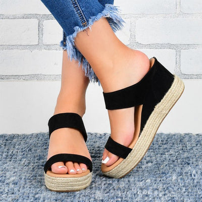 Sandalias Cuña PU Elegantes para Mujer - Comodidad y Estilo - Image 12
