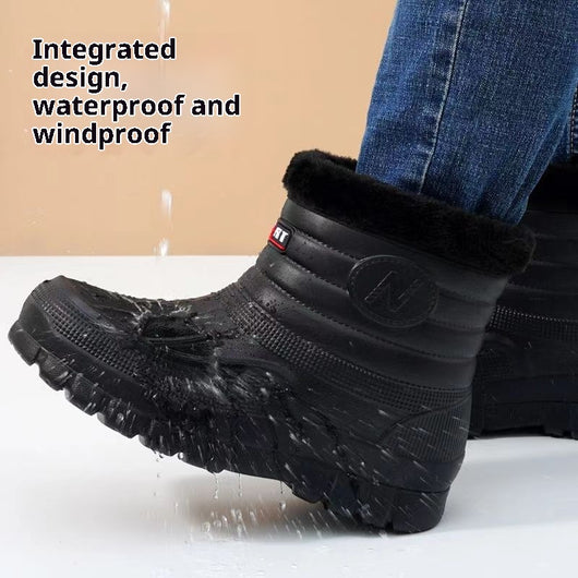 Botas de Trabajo Impermeables con Forro Térmico para Hombre - Image 4