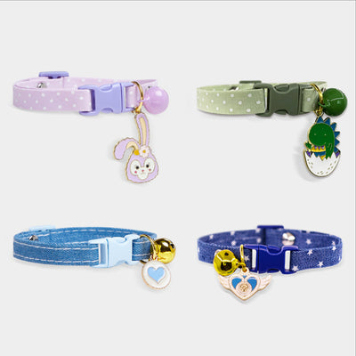 Collar para Gato con Campana Lunares Adorable para Perros Pequeños - Image 8