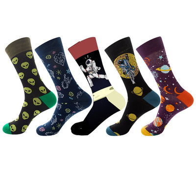Calcetines Jacquard de Moda Unisex con Diseño Animal - Image 4