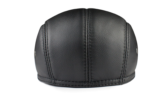 Sombrero de Cuero Genuino para Hombre - Abrigo Invernal Premium - Image 13