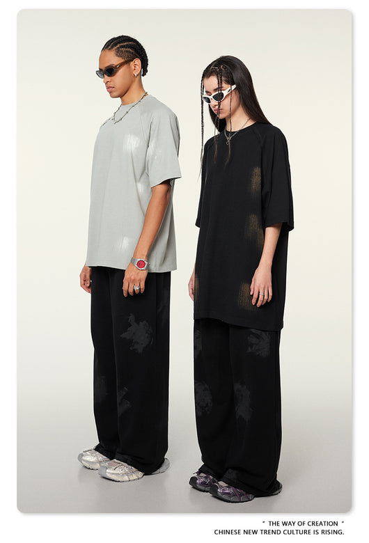 Pantalones Casuales Juveniles Teñidos con Barro - Image 18