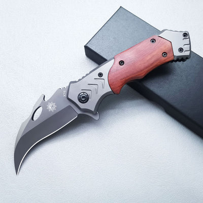 Cuchillo Táctico de Supervivencia con Garra de Alta Dureza - Image 12