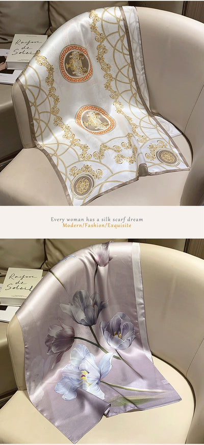Pañuelo de Seda Hangzhou Premium Largo - Image 23