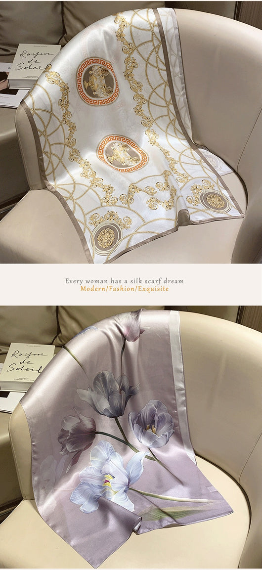 Pañuelo de Seda Hangzhou Premium Largo - Image 23