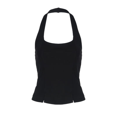 Top Halter Escotado sin Espalda Ajustado - Image 5