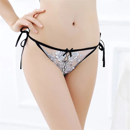 Braguitas de Encaje Transparente con Diseño T - Image 19