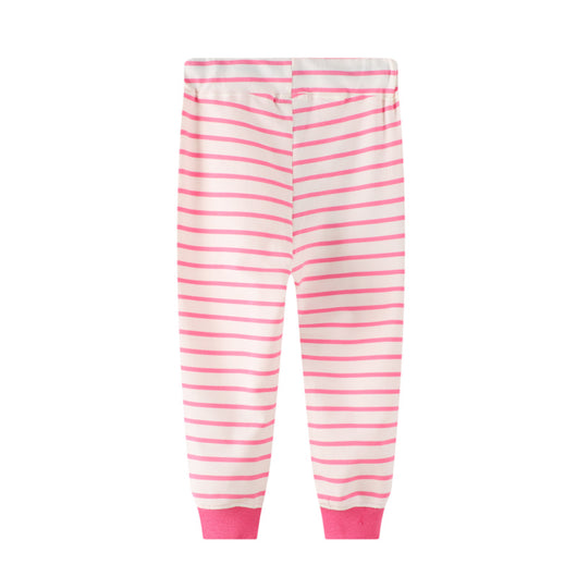 Pantalones Infantiles Bordados de Felpa para Otoño - Image 6