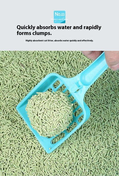 Arena para Gatos de Té Verde Tofu - Absorbente y Desodorizante - Image 12