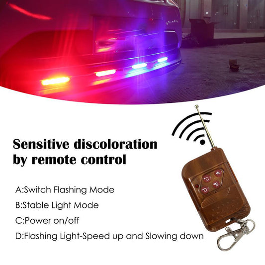Luz de Emergencia LED Inalámbrica para Auto con Control Remoto - Image 2