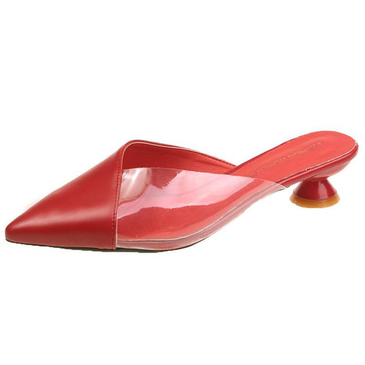 Pantuflas de Moda con Punta Afilada y Costura Decorativa - Image 17