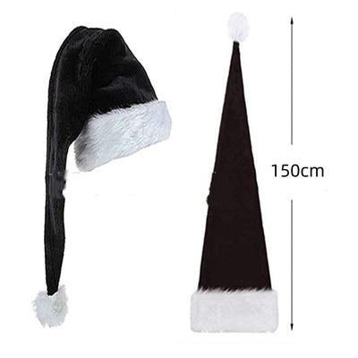 Gorro Navideño Extralargas Papá Noel Felpa Blanca para Disfraz y Decoración - Image 17