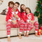 Pijamas Navideños Coordinados Familia - Estampado Reno Caricatura