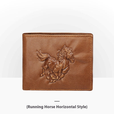 Cartera de Cuero Artesanal Grabada Retro para Hombre - Image 45