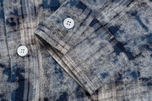 Camisa Tie-dye Personalizada de Manga Larga para Hombre - Image 19