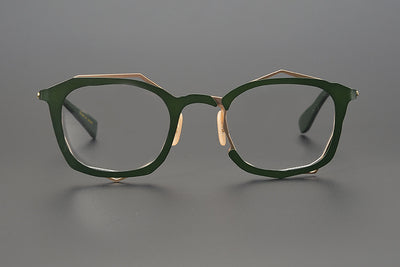 Lentes de Marco Irregular Artesanal con Opción de Graduación - Image 22