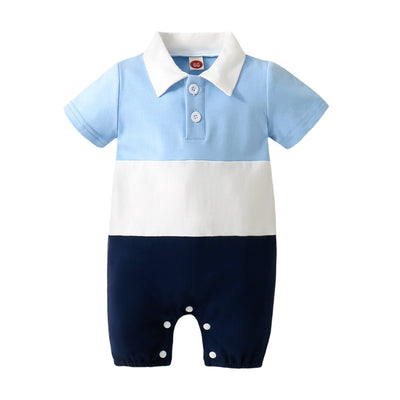Enterizo Infantil de Cuello Abierto y Manga Corta con Diseño Tridimensional - Image 5