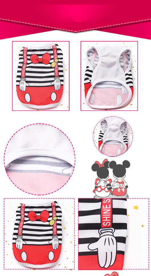 Ropa Fresca de Algodón para Mascotas - Diseño Ajustable Primavera Verano - Image 19