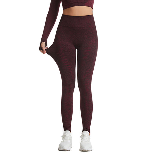 Pantalones Yoga Ajustados sin Costuras con Tecnología Absorbente de Humedad - Image 11