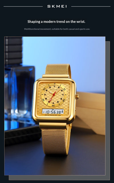 Reloj Empresarial Multifunción con Tecnología Electrónica para Hombre - Image 19