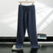 Pantalones Casuales Reforzados con Corte Recto y Tela Gruesa
