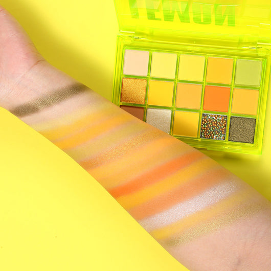 Paleta de Sombras Neon Party 15 Colores - Brillos, Glitter y Tonos Mate - Image 20