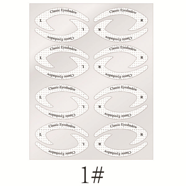 Plantilla de Adhesivos para Sombra de Ojos y Delineador de Precisión - Image 2