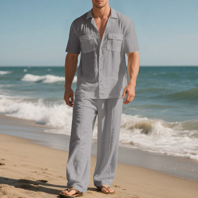Traje de Trabajo Ejecutivo Manga Corta para Hombre - Image 12