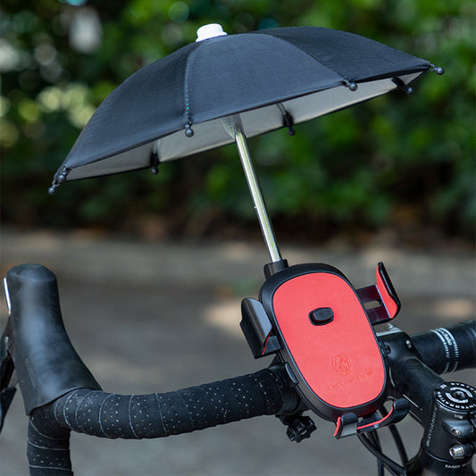 Paraguas para Bicicleta con Soporte para Celular