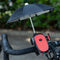 Paraguas para Bicicleta con Soporte para Celular