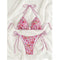 Rojo Floral Print