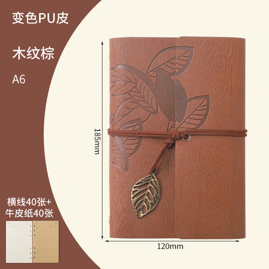 Cuaderno de Viaje Hojas Sueltas Vintage - Diario Creativo Zhiqiu - Image 62