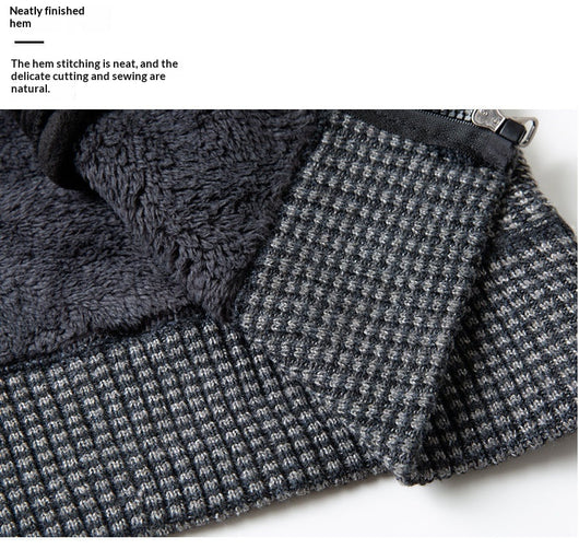 Cardigan Tejido Cuello Alto con Forro Polar para Máximo Abrigo - Image 16
