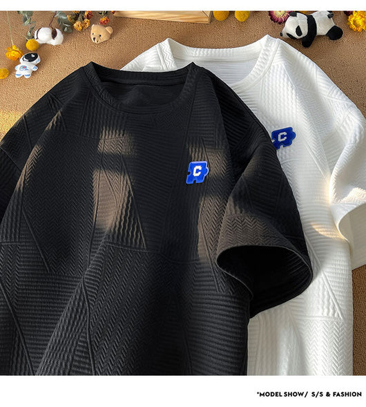 Camiseta Manga Corta Hombre Diseño Premium Talla Grande - Image 13