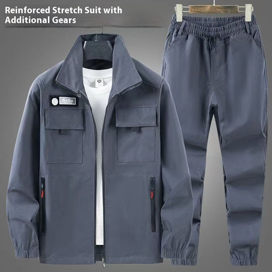 Traje de Trabajo Elástico para Exteriores - Resistente y Cómodo - Image 2