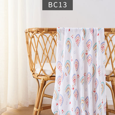 Manta Baño Bambú Algodón para Bebé - Ligera y Suave para Verano - Image 7