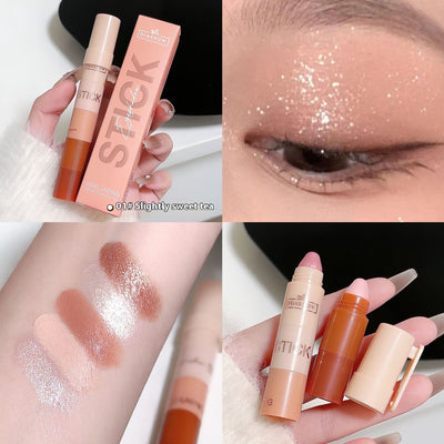 Delineador Lazy Eye de 5 Secciones con Highlighter para Rostro - Image 6