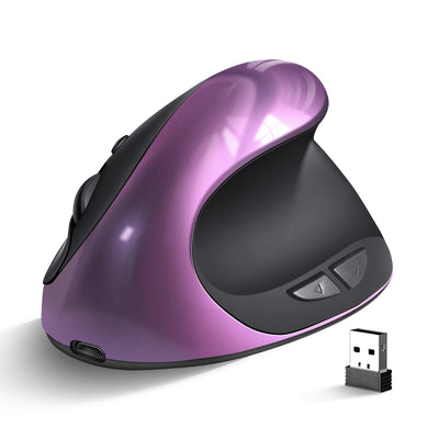 Ratón Inalámbrico Ergonómico Vertical de Tres Generaciones con Carga Inductiva - Image 6