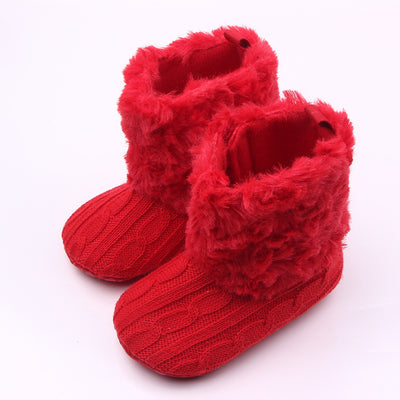 Botitas y Zapatos de Lana Tejida para Bebé - Image 9