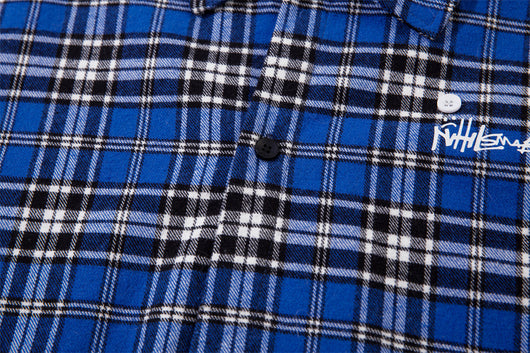 Camisa de Cuadros con Botones Bordados para Niños - Image 20