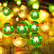 Huevo Colorido Verde Pollo 1 M 10 Luces