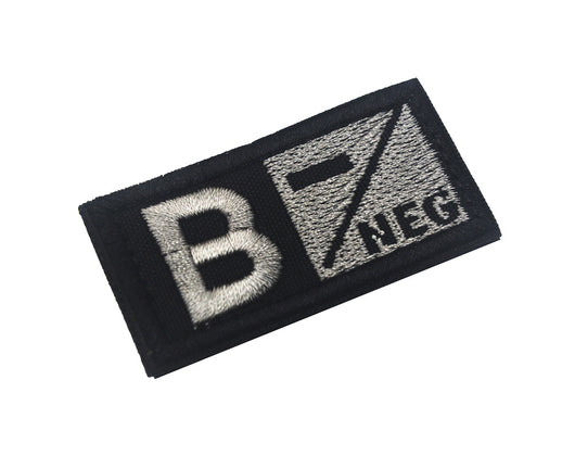 Brazalete Táctico con Parche Bordado de Tipo de Sangre y Velcro - Image 13