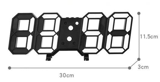 Reloj de Pared LED 3D con Control Remoto - Diseño Moderno Colgante y de Pie - Image 6