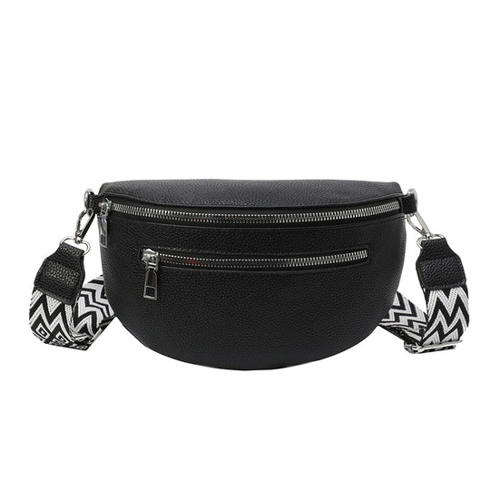 Bolso Bandolera de Gran Capacidad con Correa Ancha - Image 5